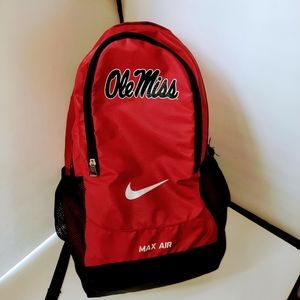 Nike Vapor Air Max Ole Miss College Backpack